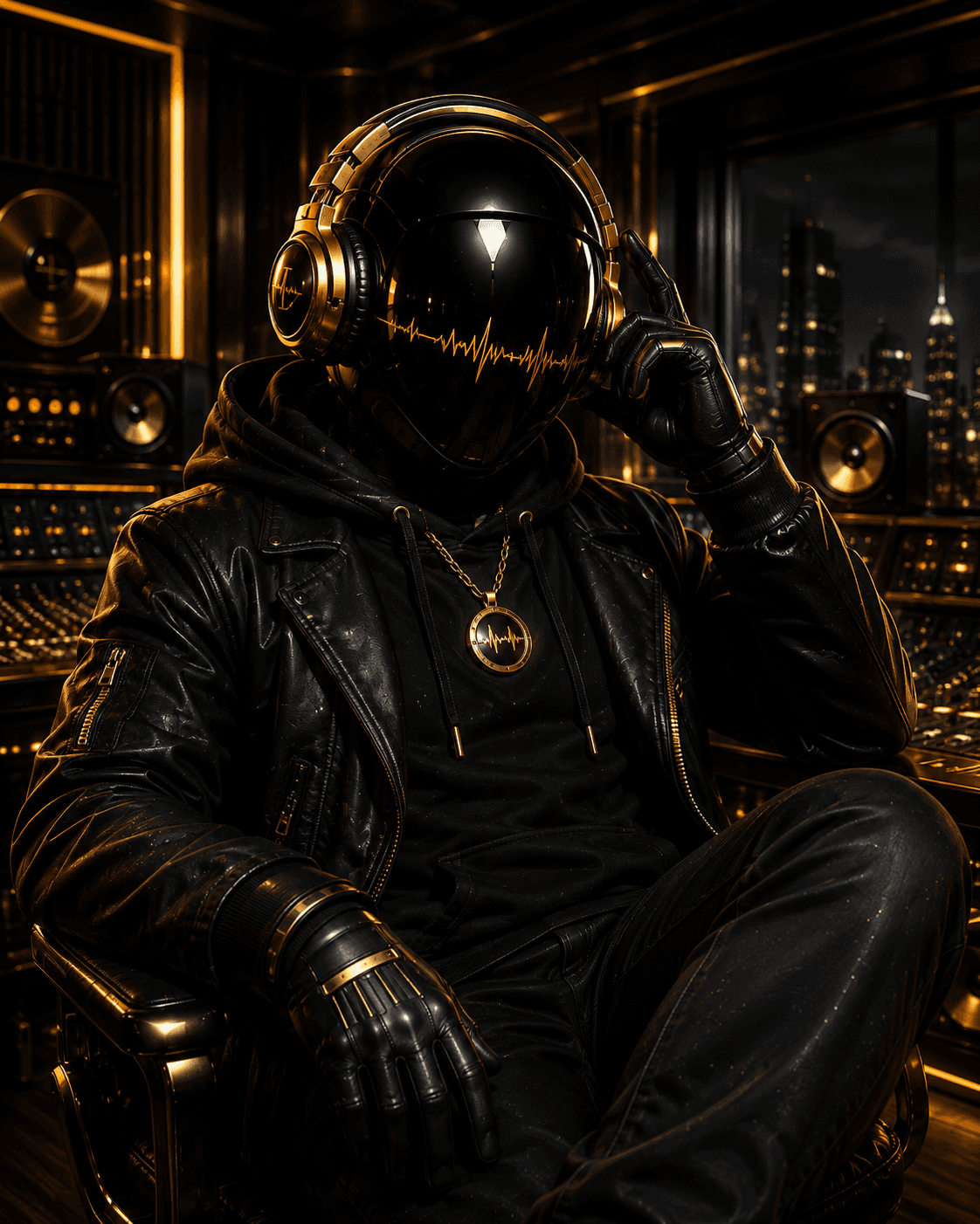 The Producer visual artwork for Luxe Song Studio